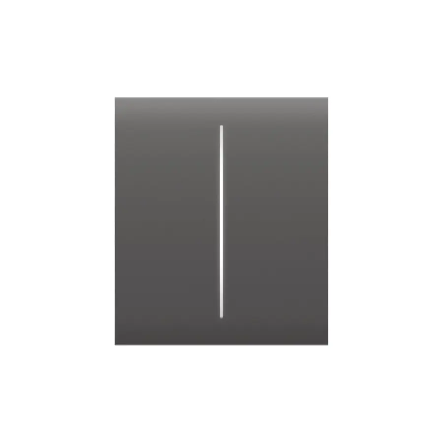 Ajax CenterButton, dvoutlačítkový, šedá